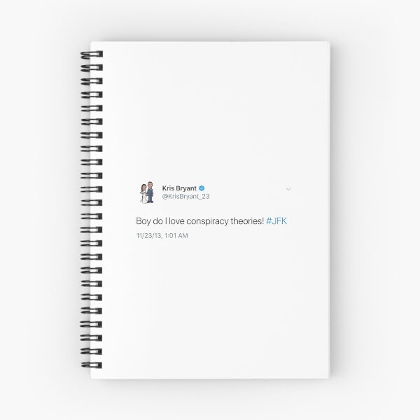 Item preview, kris bryant jfk tweet designed and sold by fallouthartley.