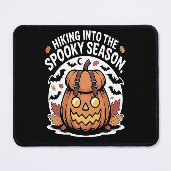 Item preview, Hiking Into The Spooky Season Embrace Falls Magic Hiking And Halloween Enthusiast designed and sold by StuffNestie.