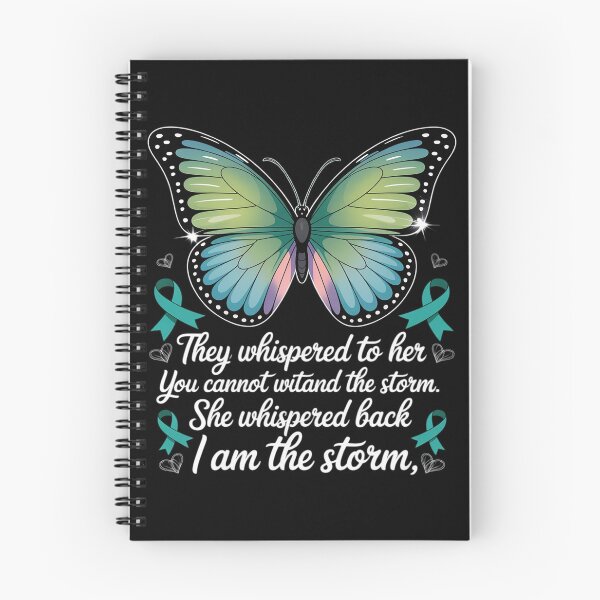 Item preview, PCOS Awareness Butterfly PCOS Fighter designed and sold by Tatianamiobi.