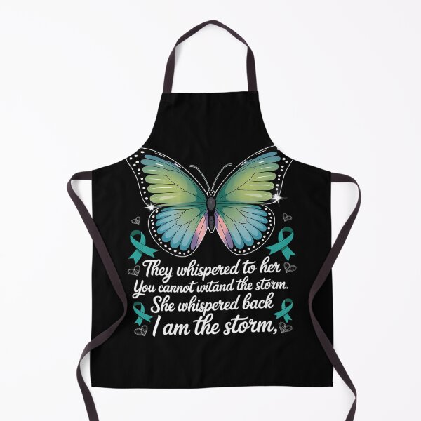 Item preview, PCOS Awareness Butterfly PCOS Fighter designed and sold by Tatianamiobi.