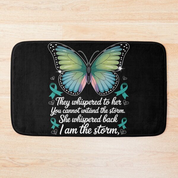Item preview, PCOS Awareness Butterfly PCOS Fighter designed and sold by Tatianamiobi.