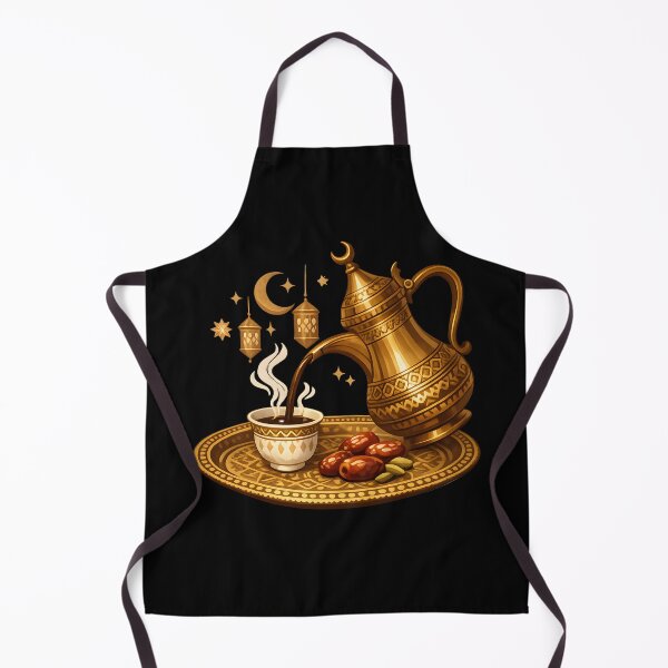 Item preview, Arabic Coffee Dallah Pouring Ceremony – Dates & Spices Coffee Art designed and sold by KivaroArt.