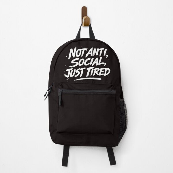 Artikelvorschau, „Not Anti Social, Just Tired“,Nicht unsozial nur sozial erschöpft und müde entworfen und verkauft von WladKi.