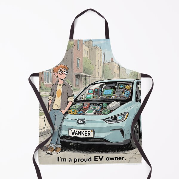 Item preview, I'm a Proud EV Owner designed and sold by Huskyyy Designs.