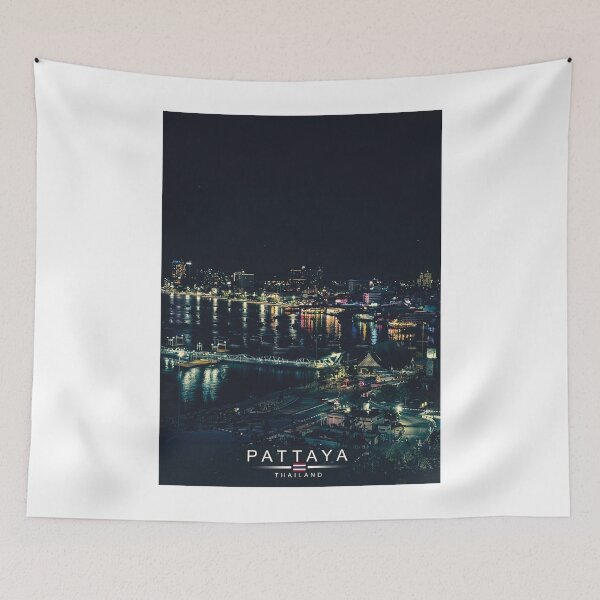 Item preview, Thailand Pattaya Night  designed and sold by Thistle-TShop.