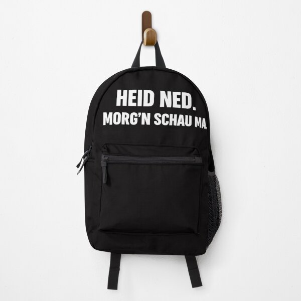 Item preview, “HEID NED. MORG’N SCHAU MA. – Bavarian Streetwear T-Shirt” designed and sold by WladKi.