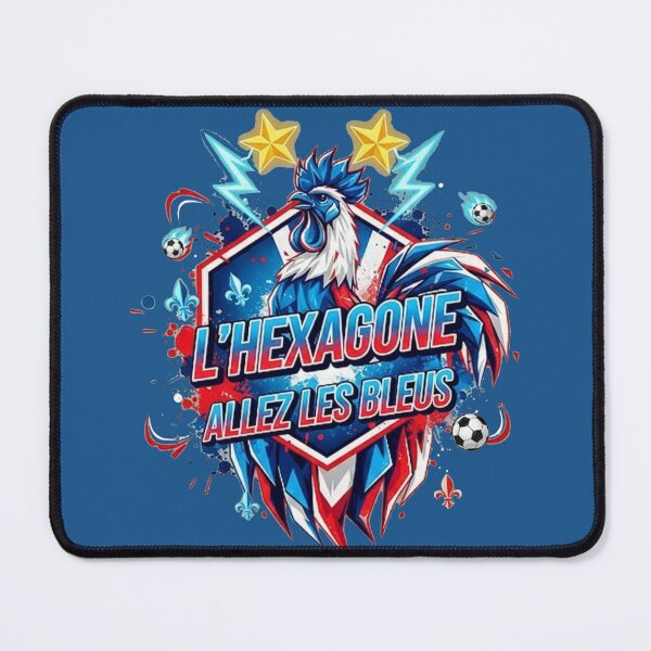 Item preview, The Hexagon France Soccer Shield designed and sold by Majorprint.