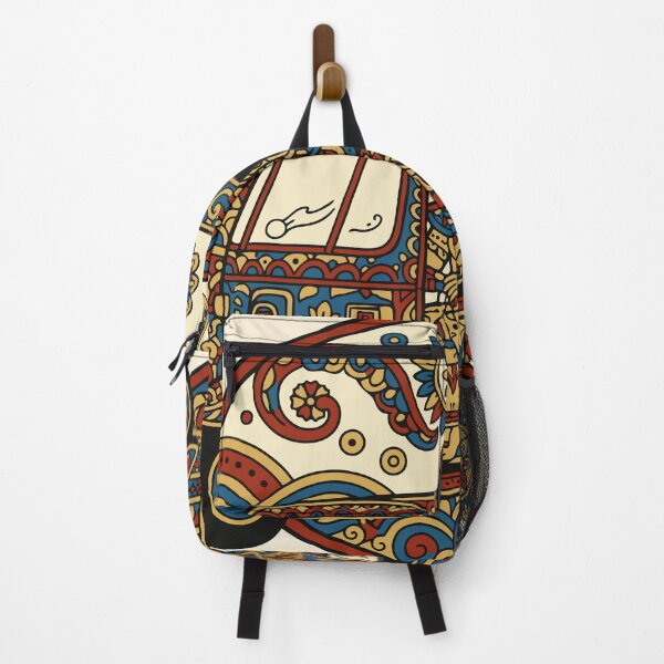 Item preview, Sri Lankan Tuk-Tuk Reimagined in Traditional Folk Art Style designed and sold by Olivra.
