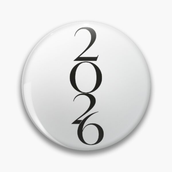 Item preview, 2026 Modern Typography Stacked Numbers Graphic designed and sold by JonathanP514.