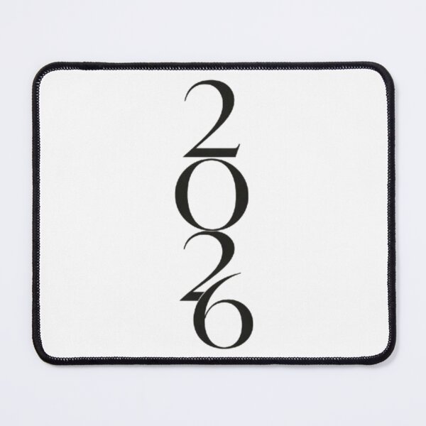 Item preview, 2026 Modern Typography Stacked Numbers Graphic designed and sold by JonathanP514.