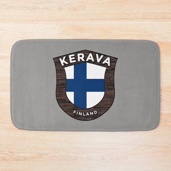 Item preview, Kerava Finland Emblem Flag designed and sold by World Designs.