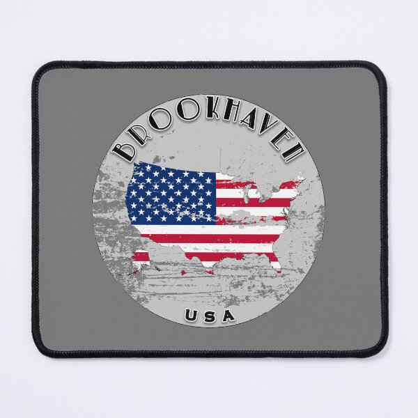 Item preview, Brookhaven United States of America | Worn Flag Travel Badge designed and sold by World Designs.