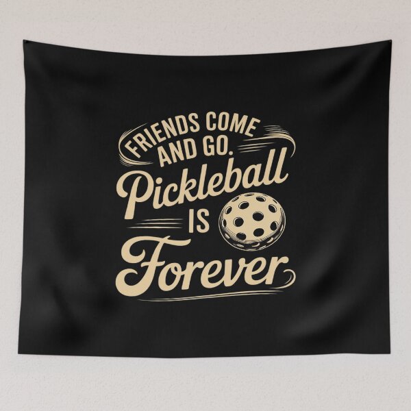 Item preview, Pickleball Forever Script Logo designed and sold by Tatianamiobi.