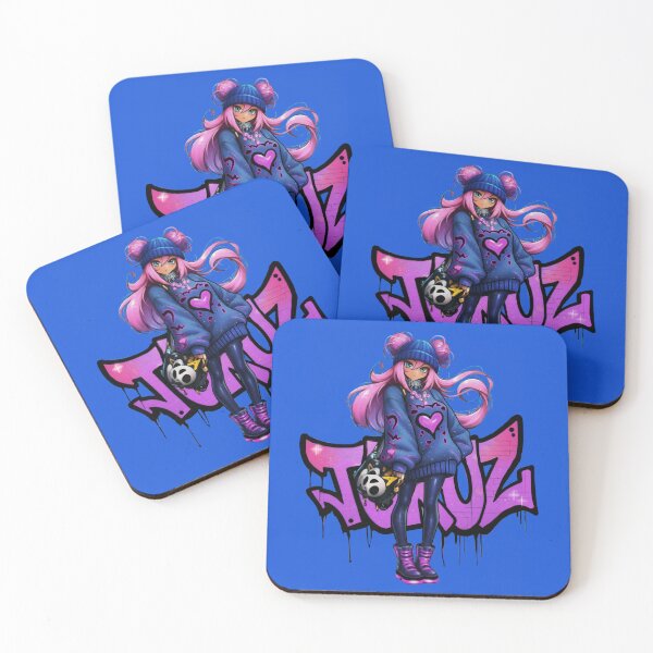 Item preview, Urban Anime Girl Graffiti Style - "TURUZ" Edition designed and sold by Italian Ink Studio.