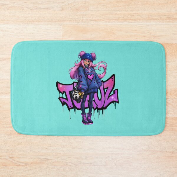 Item preview, Urban Anime Girl Graffiti Style - "TURUZ" Edition designed and sold by Italian Ink Studio.