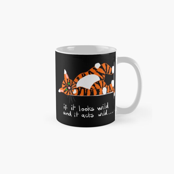 Wild Cat POLITOCAT Orange Tabby Classic Mug