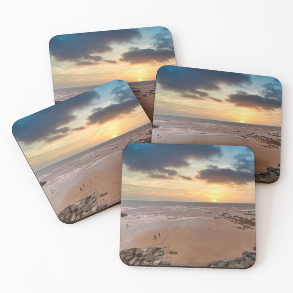 Item preview, Sidmouth Beach Sunset - Dramatic Coastal Clouds over East Devon Heritage Coast designed and sold by leonwoods.