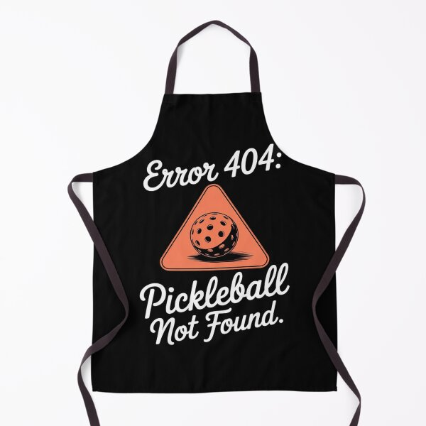 Aperçu de l'œuvre Pickleball introuvable – Icône d'avertissement cursive créée et vendue par Tatianamiobi.