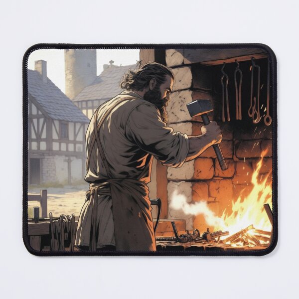 Item preview, Blacksmith at work designed and sold by Haldor-Hawke.