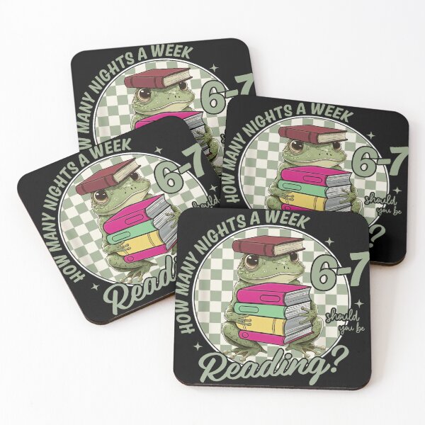 Item preview, Funny Frog Reading Book 6-7 Six Seven Lover T-Shirt designed and sold by LashondaGreen89.