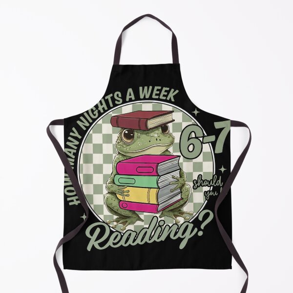 Item preview, Funny Frog Reading Book 6-7 Six Seven Lover T-Shirt designed and sold by LashondaGreen89.