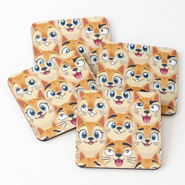 Item preview, Cat Pattern – Seamless Texture Design designed and sold by Arte Cartoon From TagTeam Group.