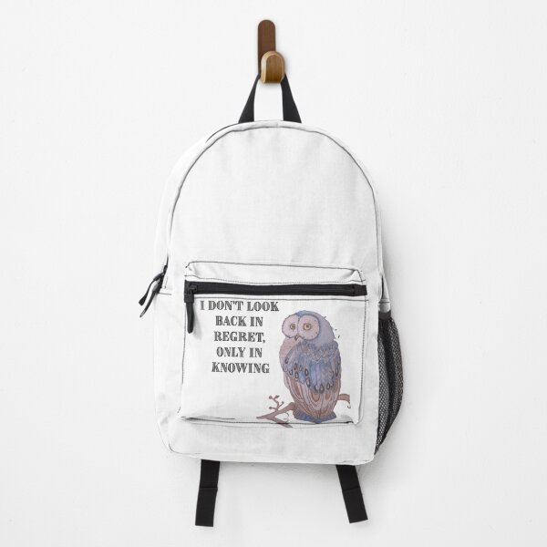 Item preview, Shirt I don’t look back in regret, only in knowing designed and sold by InnerShiftArt.