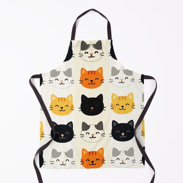 Item preview, Minimalist Cat Pattern – Seamless Texture Design designed and sold by Arte Cartoon From TagTeam Group.