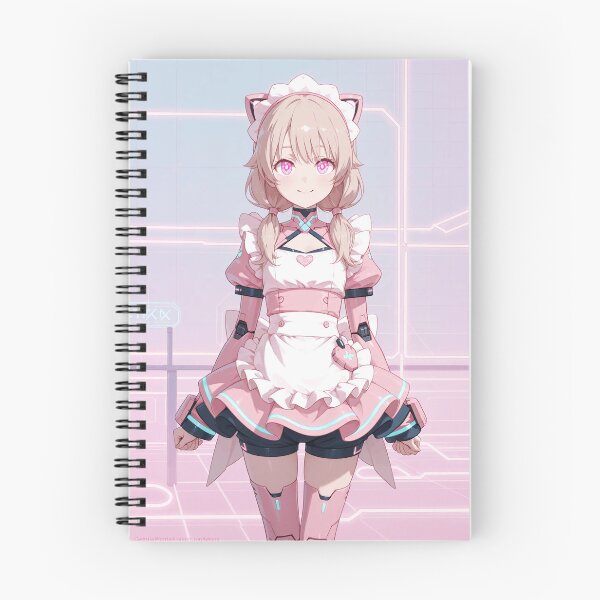 Item preview, Gentle Cyber Maid – Pink Memory designed and sold by SEIMEI2025.