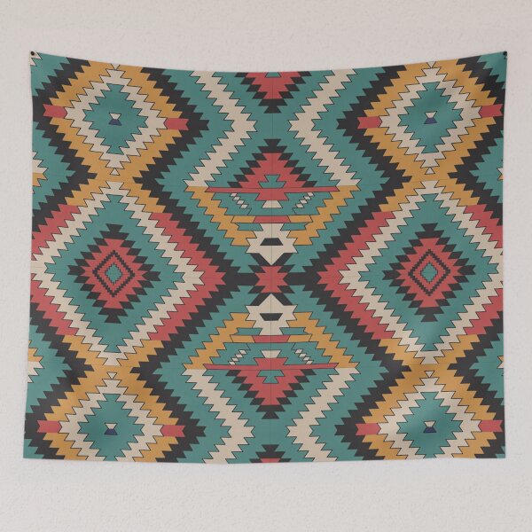 Item preview, Southwestern Geometric Pattern – Tribal Aztec Style Design designed and sold by myforestfog.