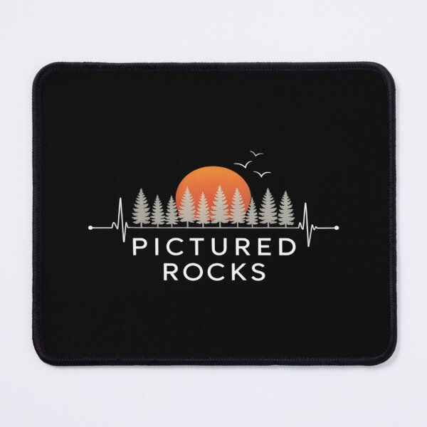 Item preview, Pictured Rocks Heartbeat Nature Camper Hiking designed and sold by Tatianamiobi.