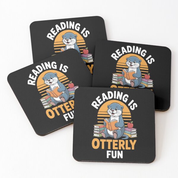 Item preview, Otter Reading Teacher Literature Book Pun Reading Is Otterly designed and sold by TeamLequid.
