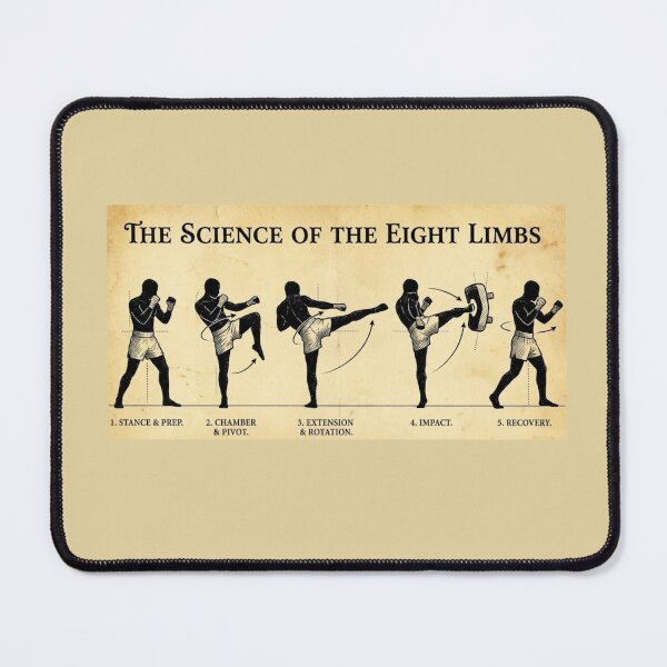 Item preview, Technical Evolution of the Vintage Muay Thai Roundhouse Kick designed and sold by JMC-shop.