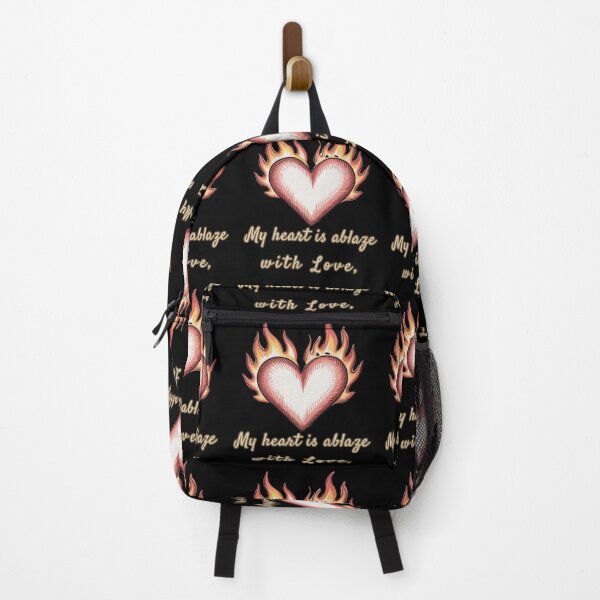 Item preview, My heart is ablaze with Love designed and sold by mirciashop.