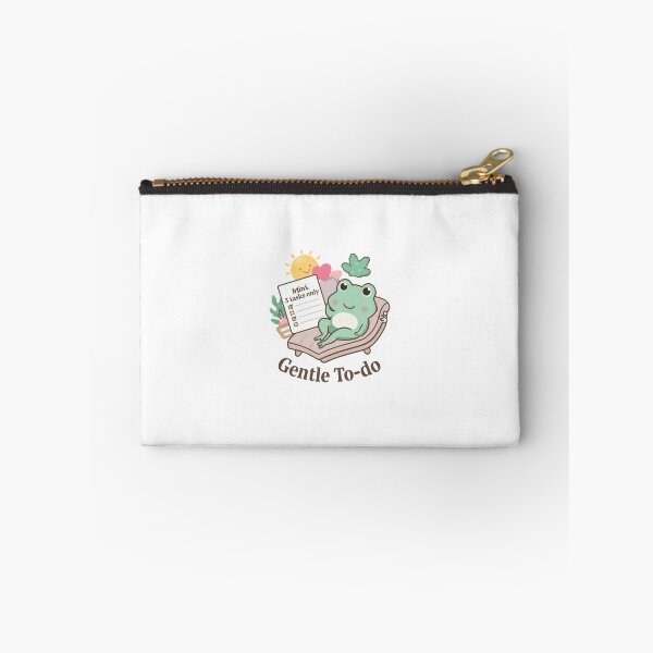 Item preview, Gentle To-Do Frog Kawaii Planner Sticker designed and sold by OrikuStudio.