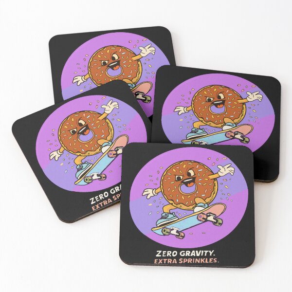Item preview, Retro Skater Donut - Zero Gravity Extra Sprinkles Vintage  designed and sold by Popstudio85.