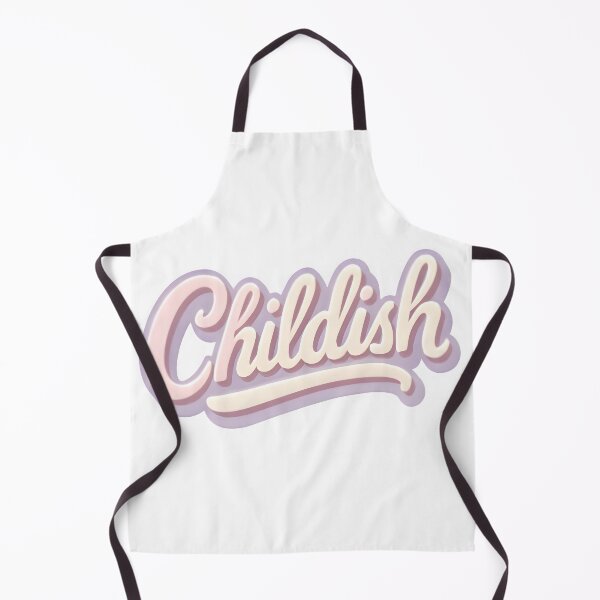 Item preview, Childish- typography designed and sold by Jiyahh.
