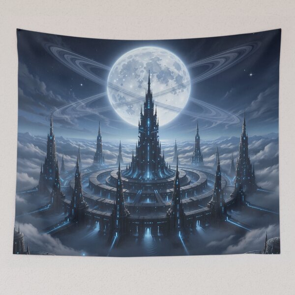 Item preview, Celestial Spire City: Neo-Gothic Lunar Colony designed and sold by KYOFRAME.