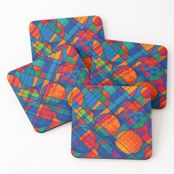 Item preview, Pulsating geometric color palettes designed and sold by Sigtrix.