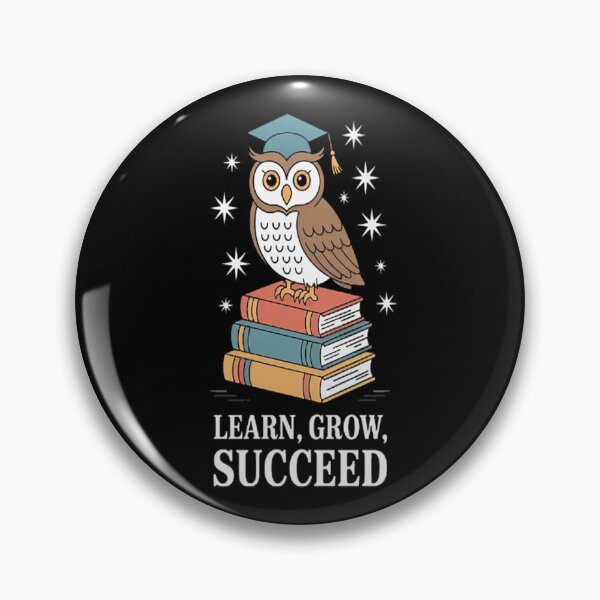 Item preview, Owl Wisdom Learn Grow Succeed For Knowledge Seekers designed and sold by TeamLequid.