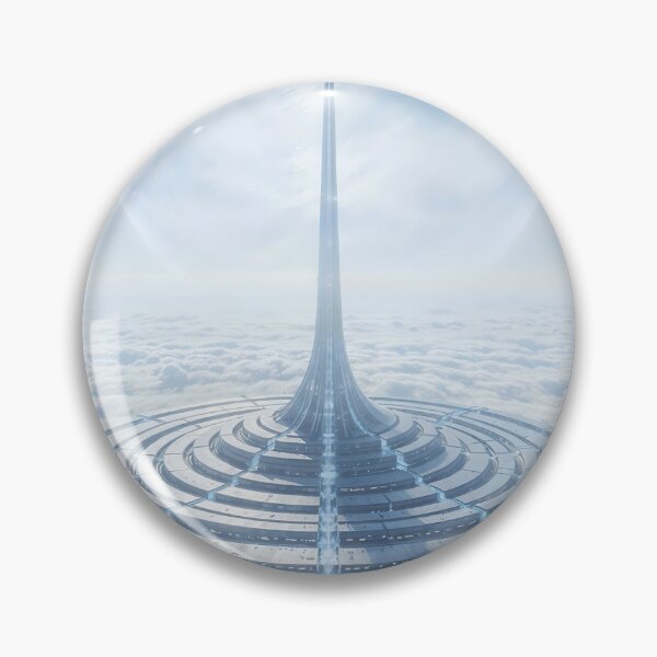 Item preview, Celestial Spire: Orbital Cloud Station designed and sold by KYOFRAME.
