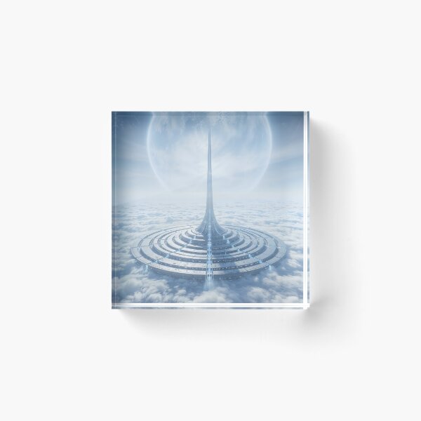 Item preview, Celestial Spire: Orbital Cloud Station designed and sold by KYOFRAME.
