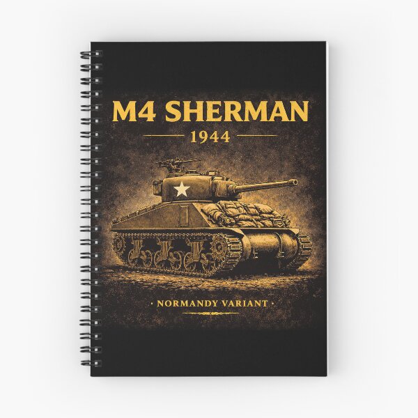 Item preview, M4 Sherman Tank WWII Military Art designed and sold by Retr0Tshirts.