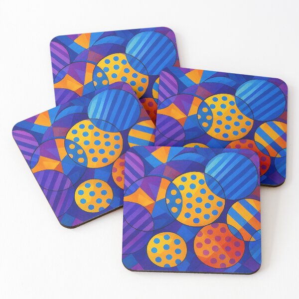 Item preview, Cubist circles in motion designed and sold by Sigtrix.