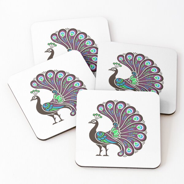 Item preview, Majestic Monara : Traditional Sri Lankan Peacock Folk Art designed and sold by Olivra.