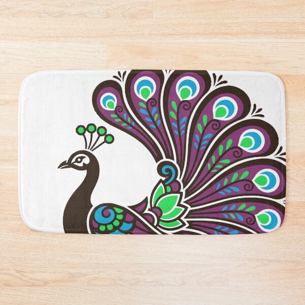 Item preview, Majestic Monara : Traditional Sri Lankan Peacock Folk Art designed and sold by Olivra.