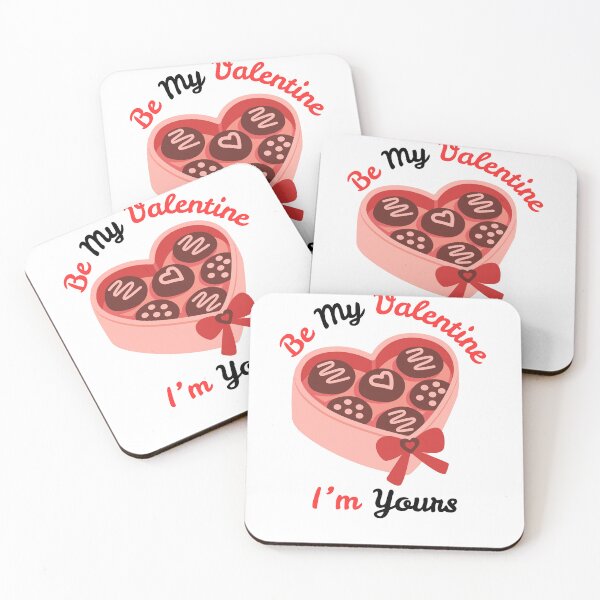 Item preview, Be My ValetIne I'm Yours Box Of Chocolate Hearts designed and sold by SolSel ⭐⭐⭐⭐⭐.
