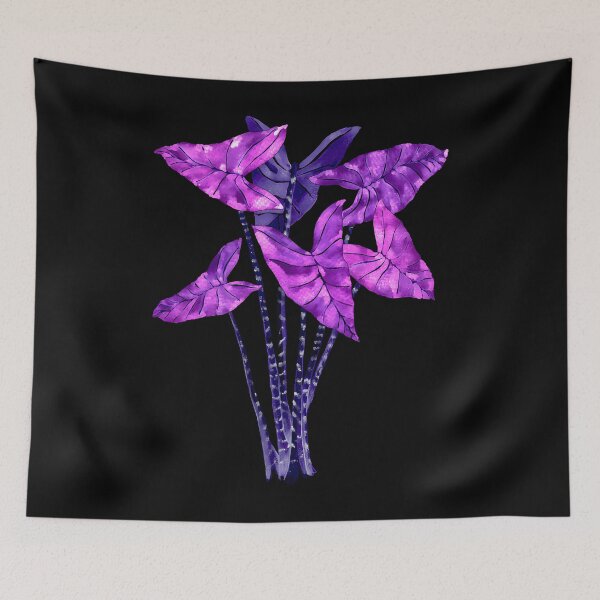 Item preview, Alocasia Zebrina Purple designed and sold by lqycnvzxyg3.