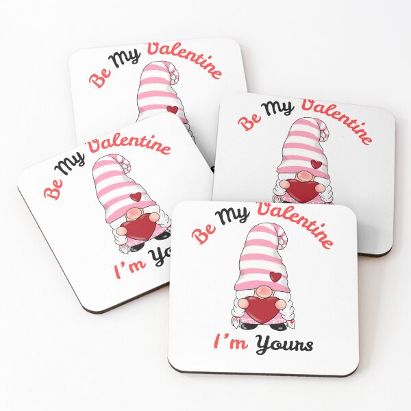Item preview, Be My ValetIne I'm Yours | Long Hat Love Gnome designed and sold by SolSel ⭐⭐⭐⭐⭐.