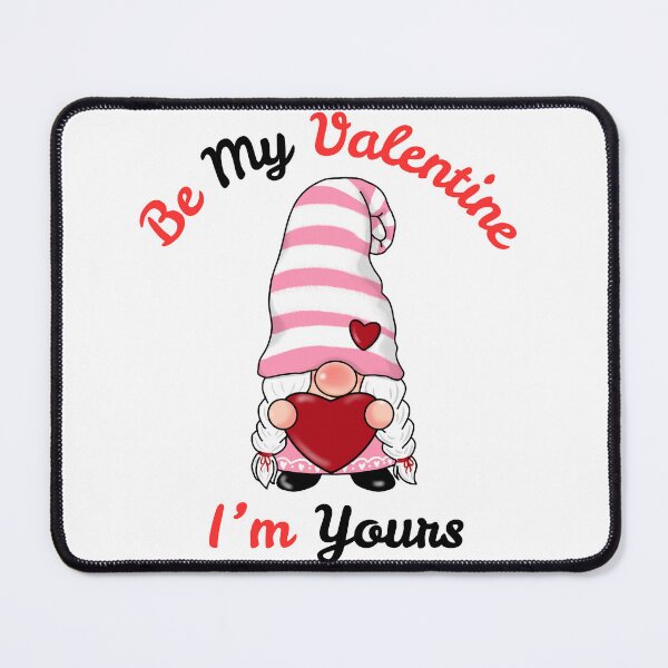 Item preview, Be My ValetIne I'm Yours | Long Hat Love Gnome designed and sold by SolSel ⭐⭐⭐⭐⭐.